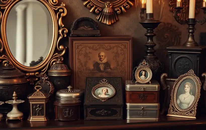 Collection of vintage gift trinkets